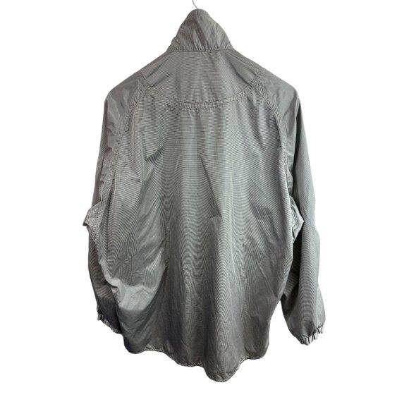 EMMEGI Men's Jacket Sz Small Pullover 1/4 Zip Unlined Lightweight Retro - Picture 4 of 13